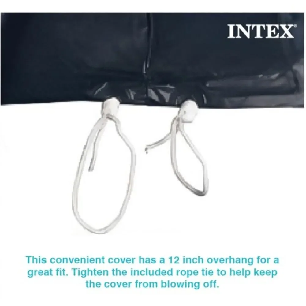 Intex 8ft. Above Ground Round Swimming Pool Vinyl Cover Debris 28020E NIB